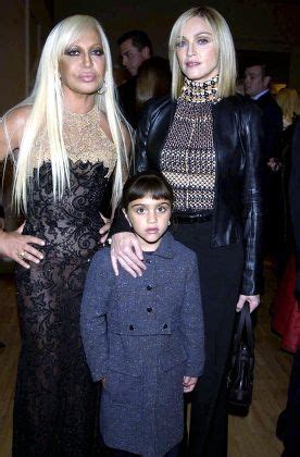 donatella versace e madonna|madonna's daughter estere dress.